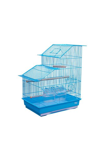 Others Metal Cage for Medium-Sized Pet Birds - Multiple Colors