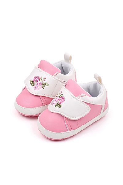 Superbaby Pink shoes for girls - Roses