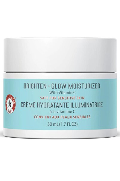 first aid beauty كريم مرطب برايتين + جلو راديانس 50 مل