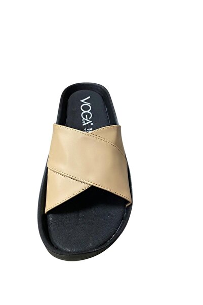 Voga Papuci de damă cu talpă plată