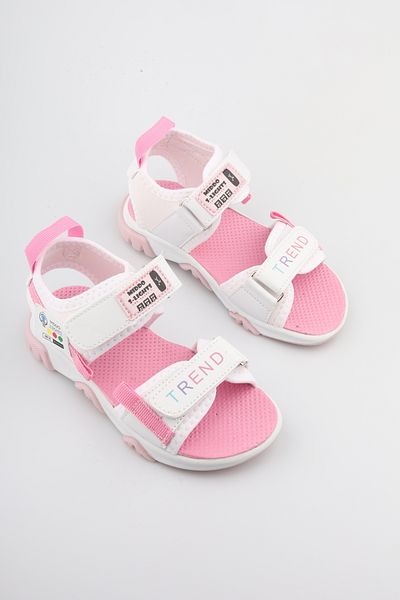 FOLLOWIN Girl's Sandals Daily Comfortable Light Sole Pink