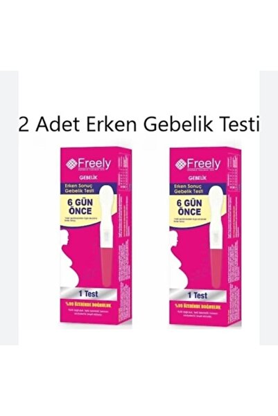 Bubibu Freely erken gebelik testi 2 adet. 6 gün erken gebelik testi