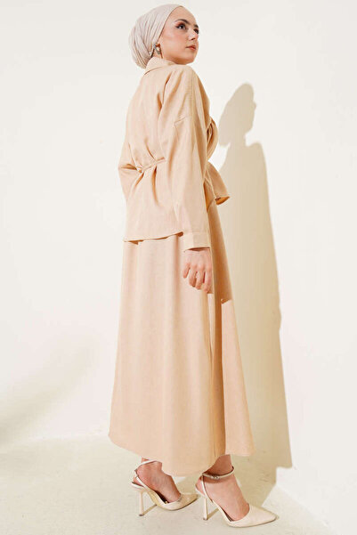 VOLT CLOTHİNG Női blúz összegyűjtött szoknyával, dupla szett