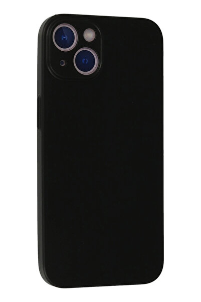 NewFace iPhone 13 Mini Kılıf PP Ultra İnce Kapak - Siyah SVLRS