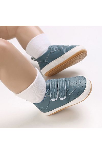 Superbaby Pantofiori albastri pentru bebelusi