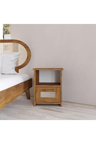 RENAZZO Padova Ceviz Hazeran Komodin Çekmeceli