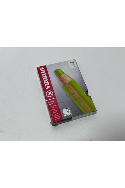 Stabilo Woody 3 in 1 880/100 White Paint Pen 5 Pack