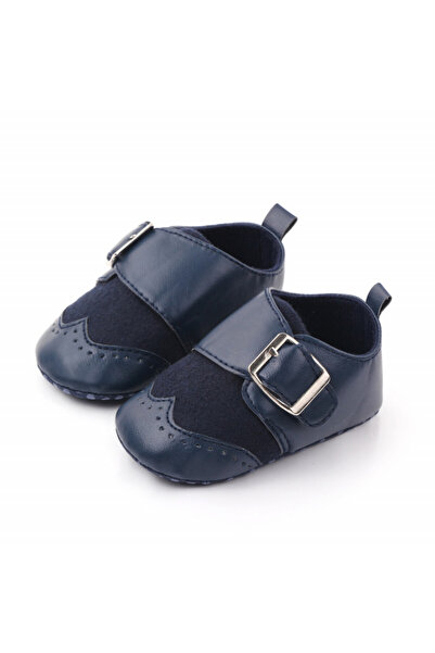 Superbaby Pantofi eleganti bleumarine cu catarama