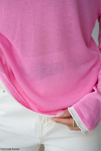 Litesa Women's Colorful Thin Knitwear Sweater
