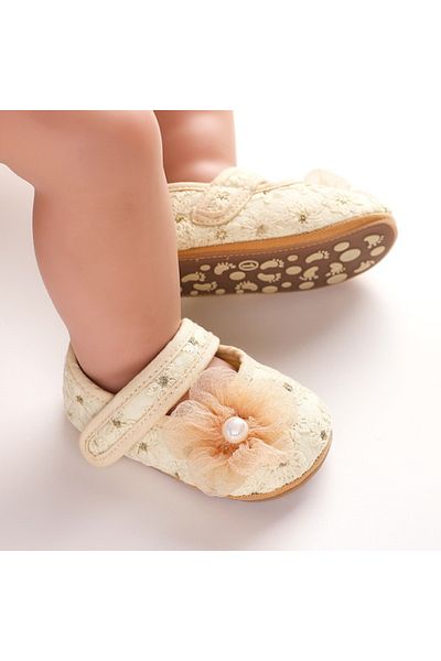 Superbaby Pantofiori ivoire pentru fetite - Gourgeous