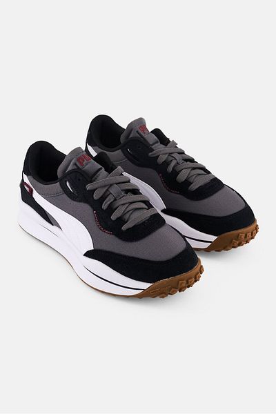 Puma Kids Boy Style Rider Play On Lace Up Running Shoes, Multicolor