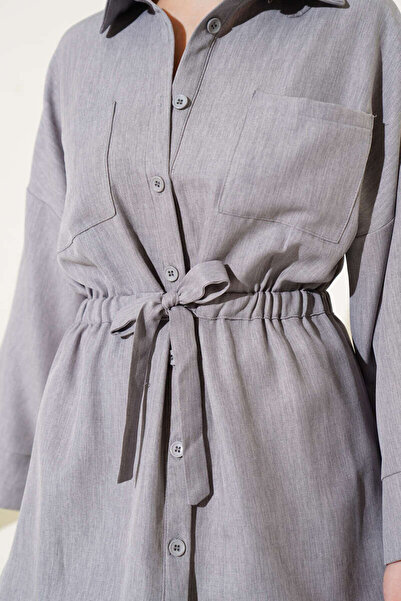 VOLT CLOTHİNG Women's Elastic Waist Chest Pocket Double Suit