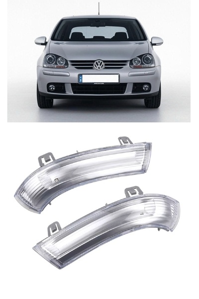 CMEPARTS Volkswagen Golf 5 MK5 2004-2008 Uyumlu Ayna Sinyali Sağ + Sol Takım ...