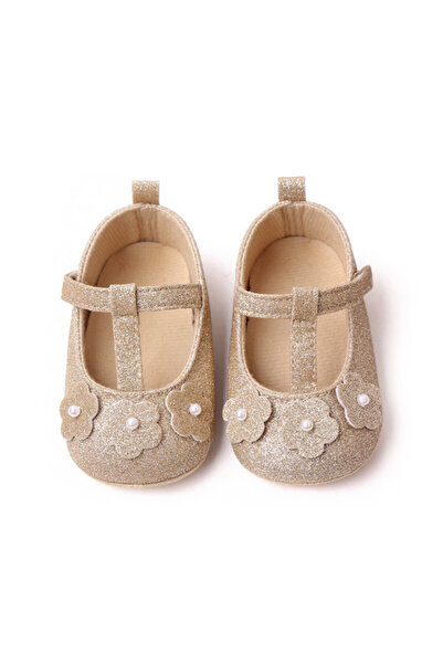 Superbaby Pantofiori aurii pentru fetite - Sweety