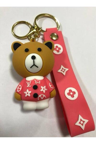 est-co ميدالية مفاتيح أيقونة تيدي لويس فويتون هدية ساحرة