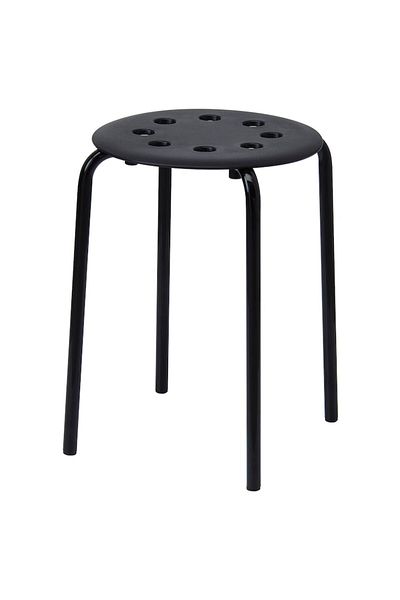 Generic Seat, black, 45 cm