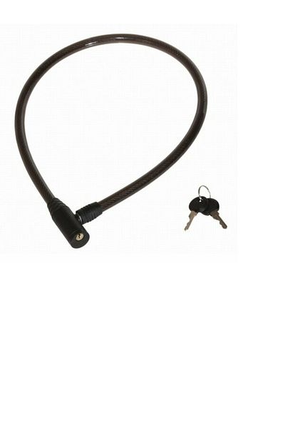 MOTORX Mtb Bicycle Scooter Rope Lock 12X80 Transparent