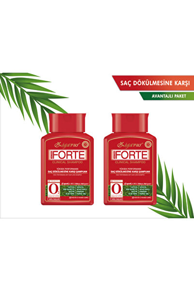 Zigavus Forte Ultra Clinical Yağlı Saçlar İçin Şampuan 220 x 2 ml
