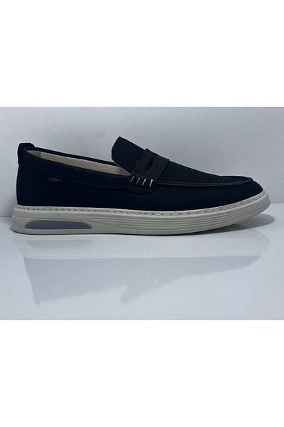 Paggi Paggi 810 Black Nubuck Genuine Leather Casual Men's Shoes