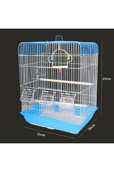 Others Metal Bird Cage with Rectangular Edges