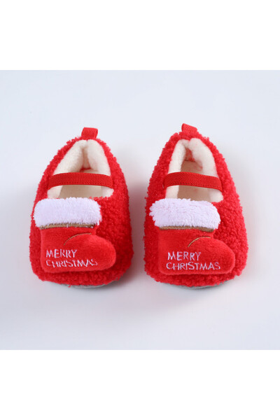 Bebelul Furry boots - Merry Christmas