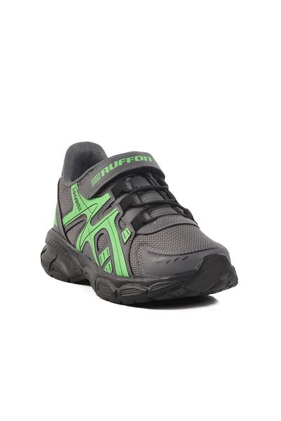 WALKWAY Smoked-Green Lightweight Flexible Children's Sports Shoes Ruffon 2351 F