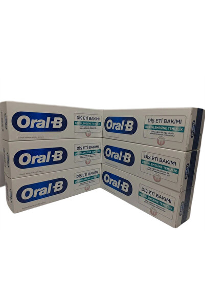 Oral-B Diş Eti Bakımı Derinlemesine Temizlik Diş Macunu 65 ml X 6 Adet