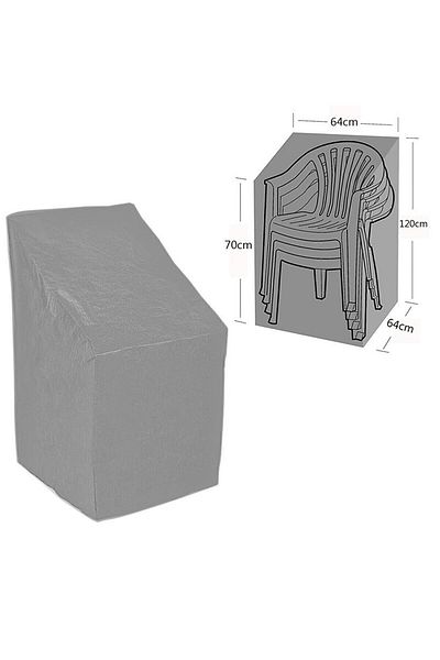 Bundera Gray Chair Protection Cover - Garden and Balcony Chair, Anti-dirt Rain