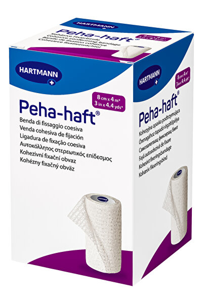 Hartmann N 8cmx4mt Peha Haft Latex Içermeyen Coban Fiksaksiyon Bandajı