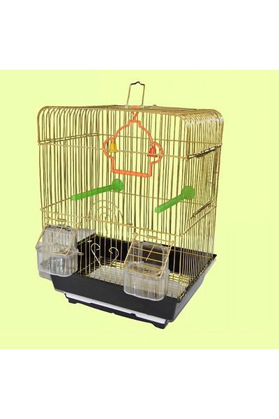 Others Small Rectangular Edged Metal Bird Cage