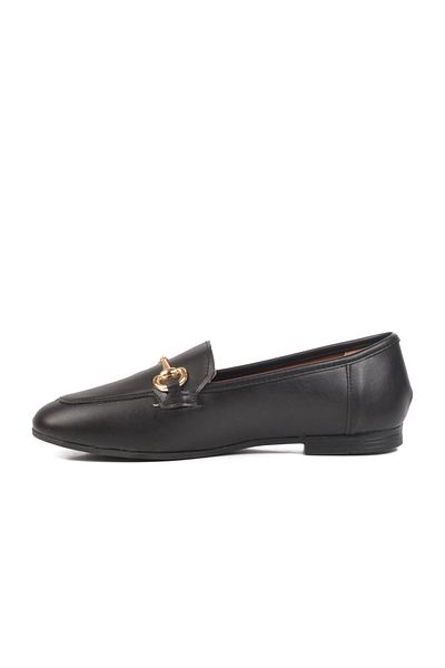 WALKWAY B-22 Z Black Women's Ballerinas