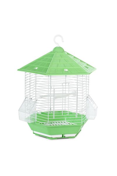 Others Bird Cage Metal with Perch and Swing - Green Color