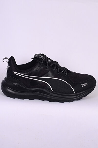 Puma 310095-01 Reflect Lite Troil Ptx Bağcıklı Beyaz Cizgi Detaylı Siyah Unisex Günlük Spor Ayakkabı