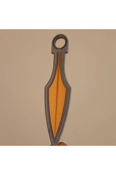 GRAT3D Scorpion’s Kunai Bıçağı – Mortal Kombat 1 – 3D Baskı 20 cm Dekoratif Oyuncak (1 Adet)-Dekor Plastik