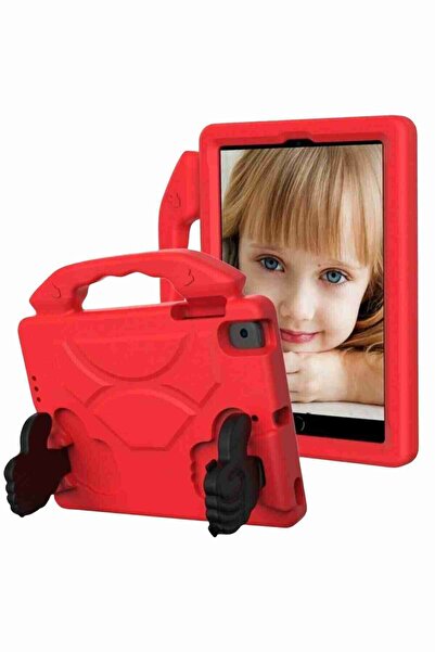 Fuchsia Galaxy Tab S7/S8/S9/S9 FE Uyumlu 11 inç Eğlenceli Standlı Yumuşak Like Tablet Kılıfı