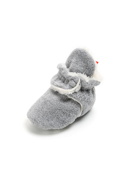 Superbaby Gray plush fur boots