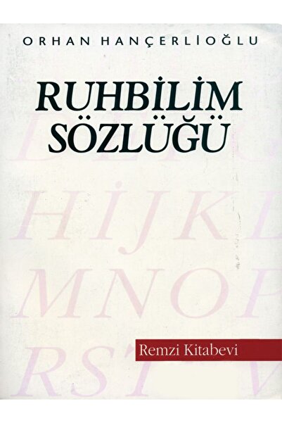 Tudem Yayınları Ruhbilim Sözlüğü Remzi Kitabevi