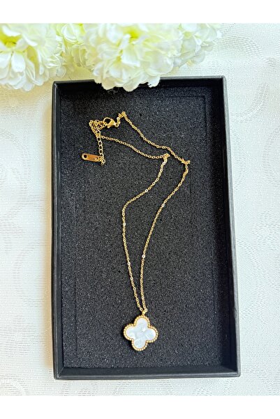 AKBAŞ DESİGN قلادة من الفولاذ الأبيض