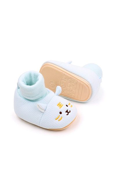 Superbaby Botosei bleu cu ciorapel - Kitty