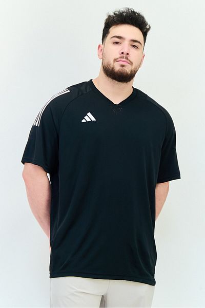 adidas Men Sportswear Fit Short Sleeve Tiro23 Pro Training Jersey, Black