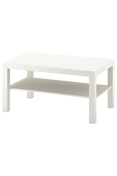 Generic Coffee table, white, 90x55 cm