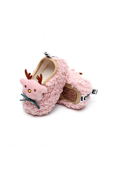 Superbaby Pink fur boots - Reindeer
