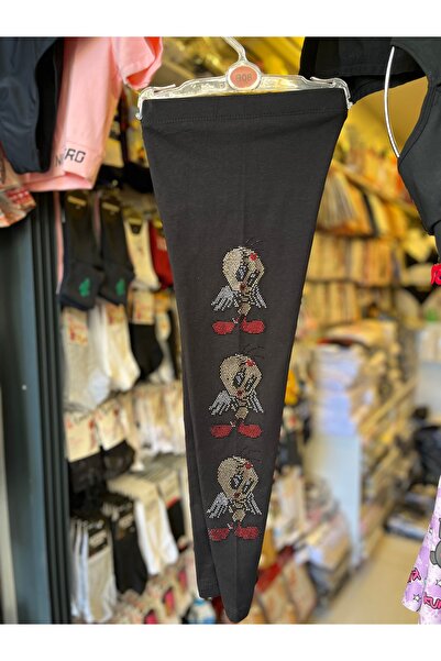 AKPINAR YILDIZ Детски чорапогащи с каменен принт