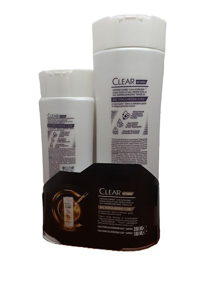Clear Women's Hair Loss Against Dandruff Shampoo 350 ml +180 ml