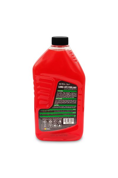 Nora Long Life Coolant, 1L – Anti-boiling & Anti-rust Formula for Vehicle Protection - N-260R
