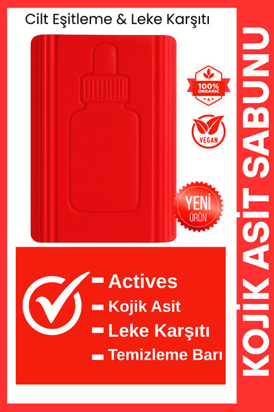 EpiRelax Leke Karşıtı Kojik Asit Sabunu – Pürüzsüz ve Parlak Bir Ten Cilt Ton...
