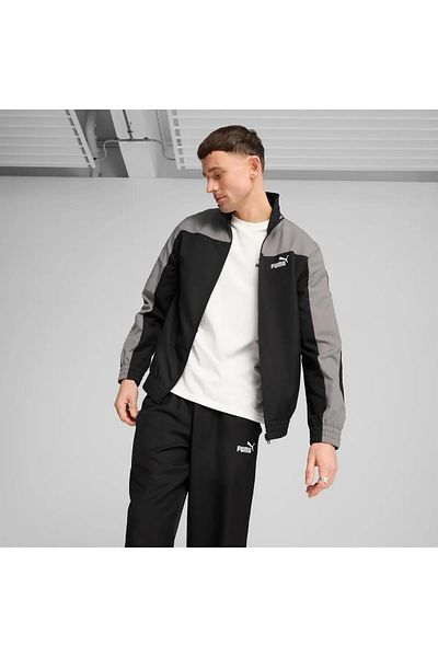Puma Woven Colorblock Tracksuit Σετ αθλητικής φόρμας 684856 Μαύρο