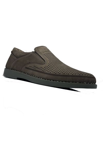 Showmen 326 Sand Nubuck Genuine Leather Daily Comfortable Men's Shoes