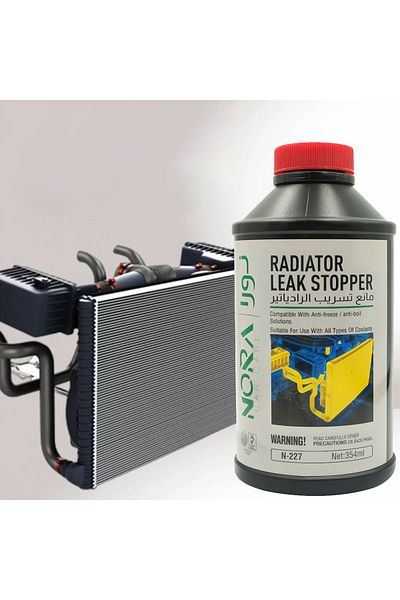 Nora Radiator Leak Stopper, 354ml – Prevents Leaks in Radiators & Cooling Systems - N-227