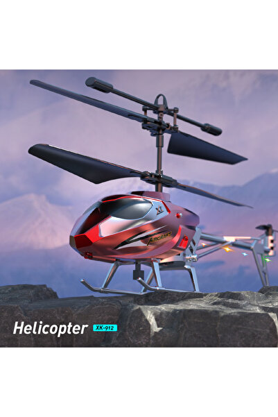 Buldug LED Işıklı XK912 RC Helikopter – Çocuklar İçin Şarjlı, Kolay Kullanımlı Eğlence Oyuncağı